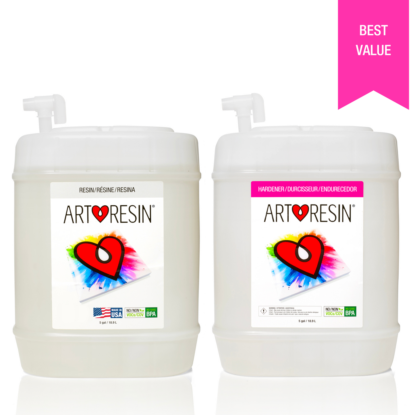 37.8 L (10 gal) ArtResin - Epoxy Resin