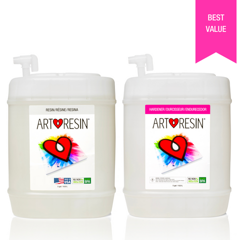 37.8 L (10 gal) ArtResin - Epoxy Resin