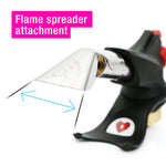 Maker's Propane Torch Head with Wide Angle Flame Attachment