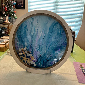 I love using Art Resin. I've made so many beautiful works of art using their epoxy resin.