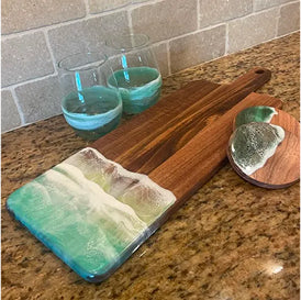 I love using Art Resin. I've made so many beautiful works of art using their epoxy resin.